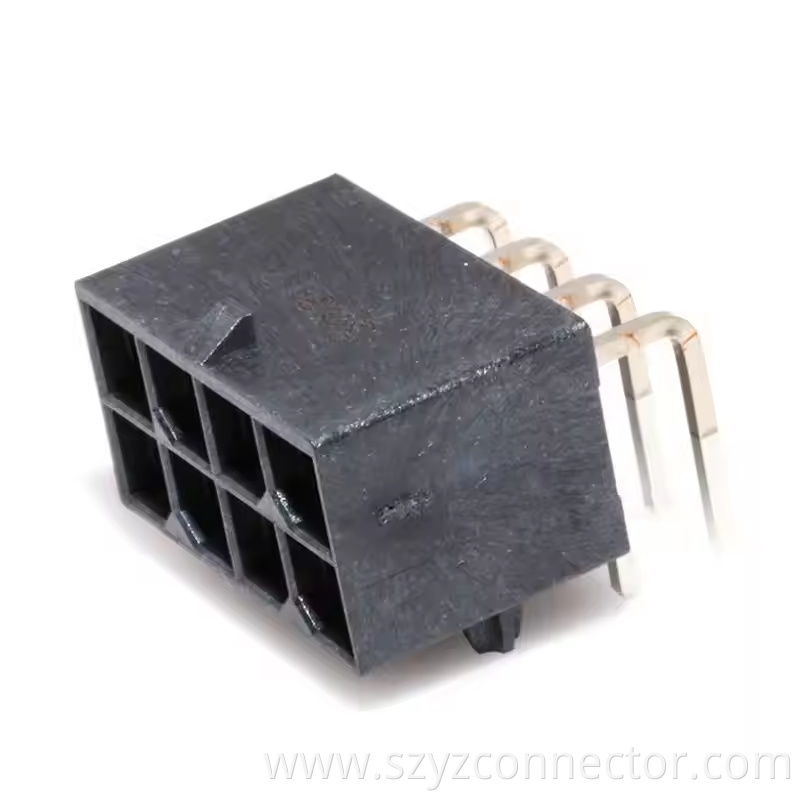 5.7mm Mega-Fit male pin connector (3)